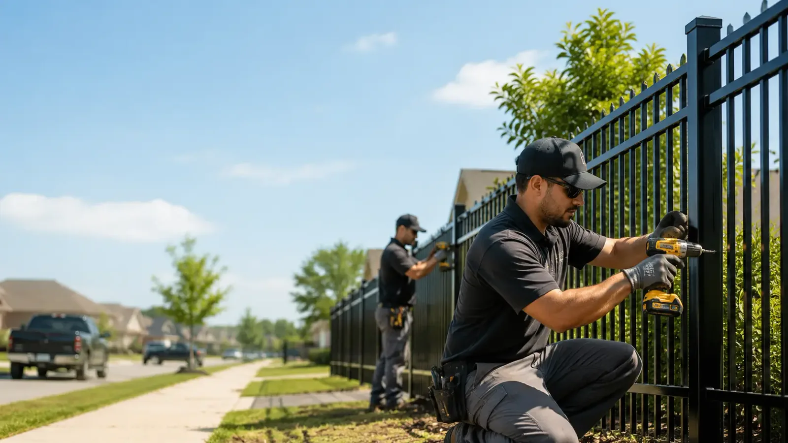Metal Fence Installation in San Isidro, TX